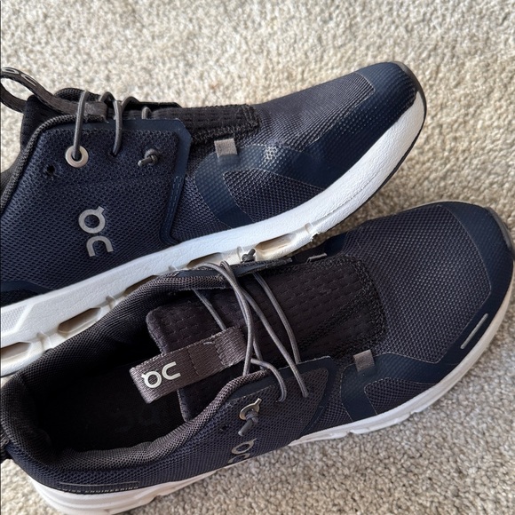 OnCloud Kids Running Dark Gray Sneakers - Picture 5 of 12